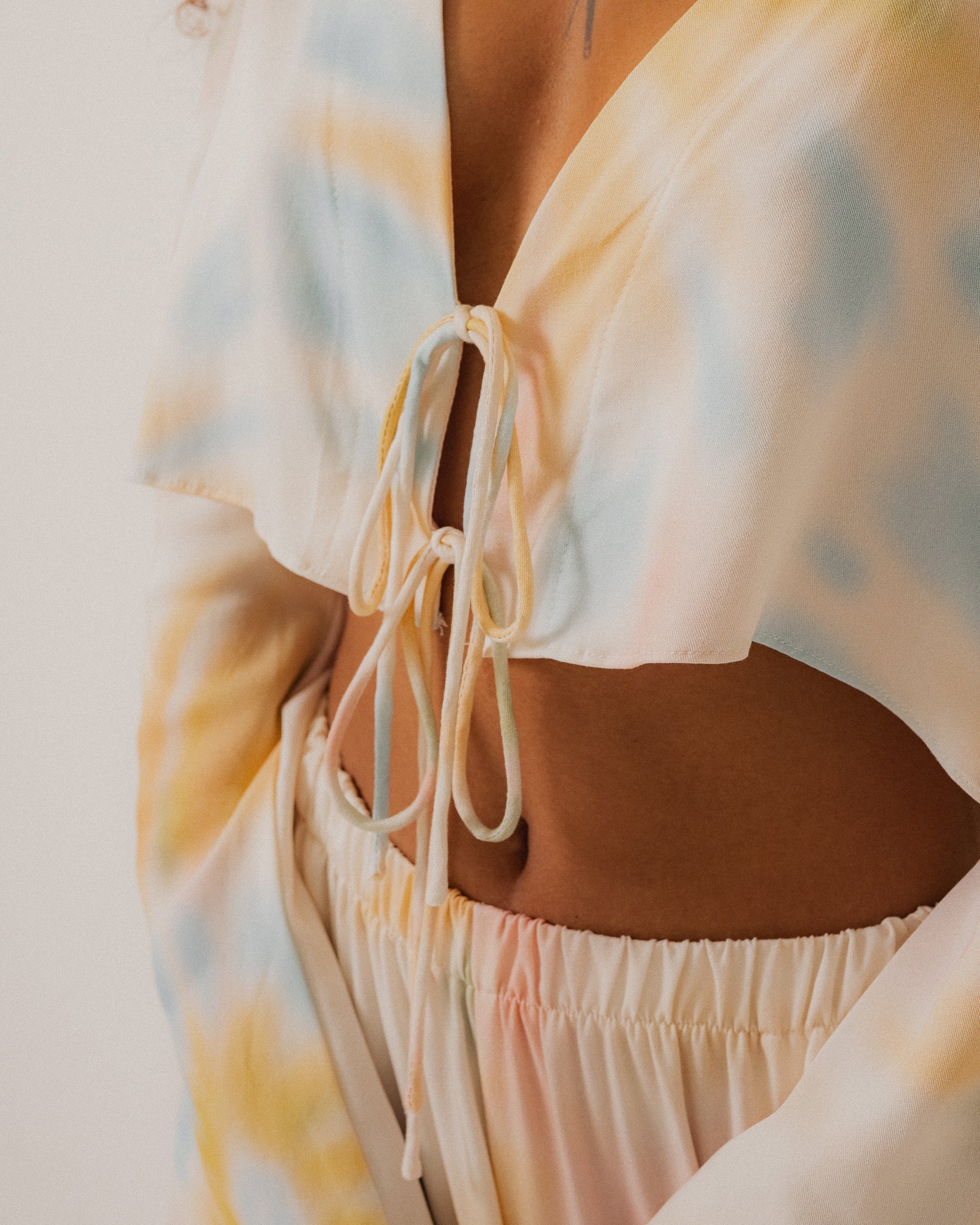 Cropped Aura Tie Dye