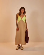 Vestido Bicolor Pietra