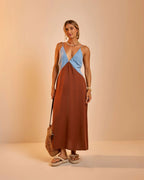 Vestido Bicolor Pietra