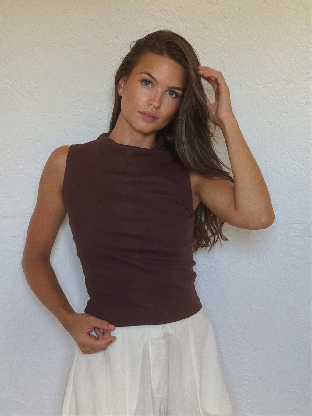 Blusa Zara Gola Alta