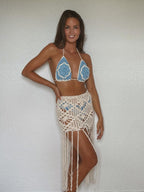 Conjunto Bloom Crochê