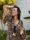 Vestido Folhas