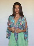 Cropped Serena Manga Longa