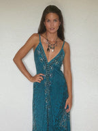 Vestido Paisley Assimetrico