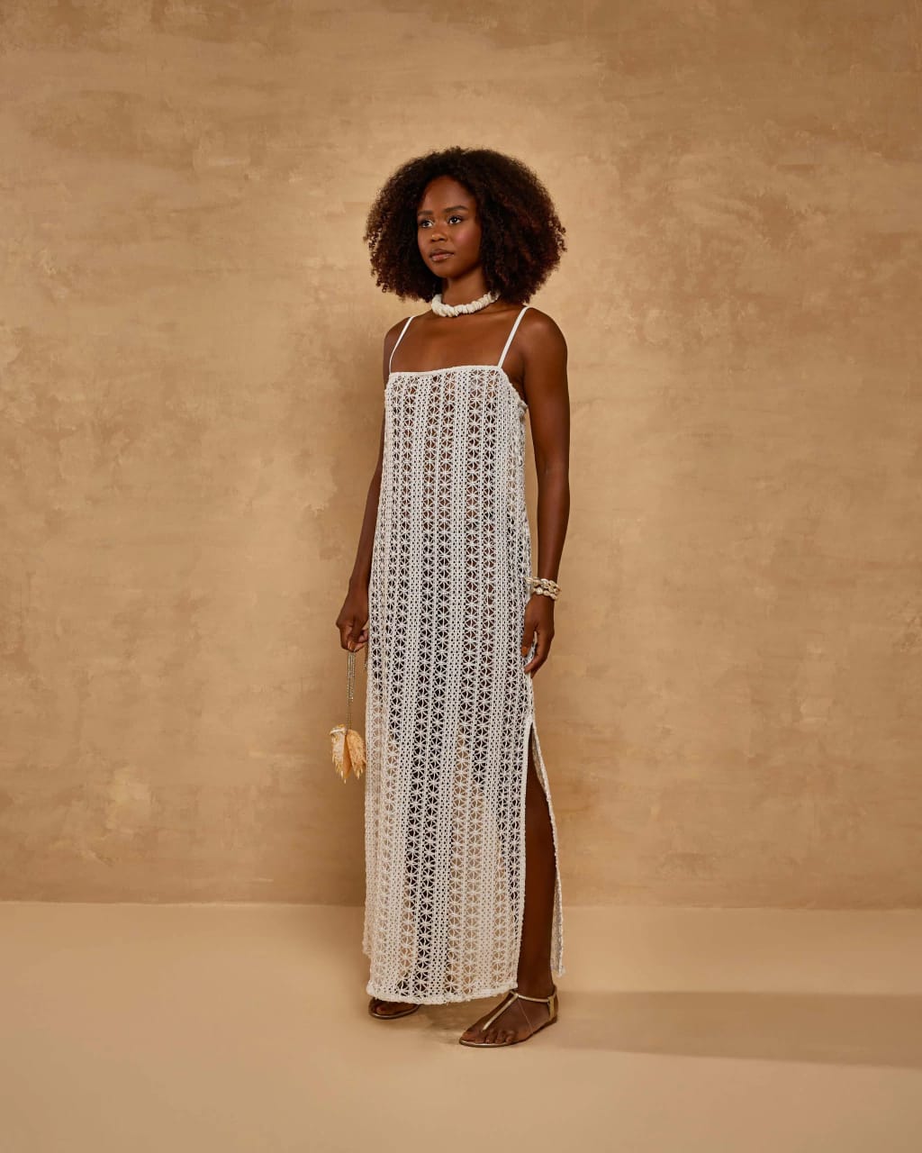 Vesido Longo Tricô Karen