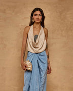 Blusa Degage Acetinada Naomi Luar