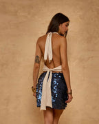 Blusa Degage Acetinada Naomi Luar