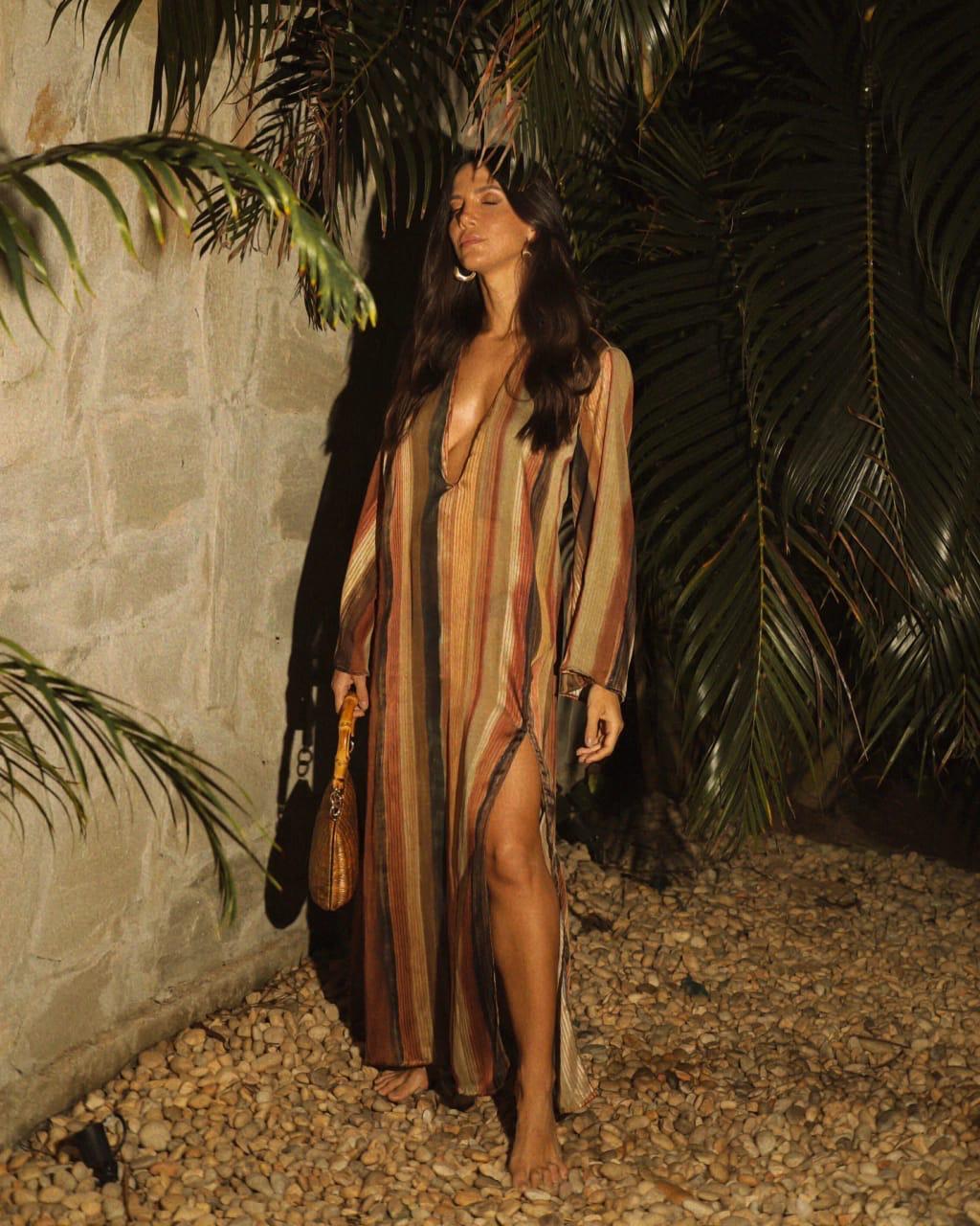 Vestido Longo Nora Terra do Sol