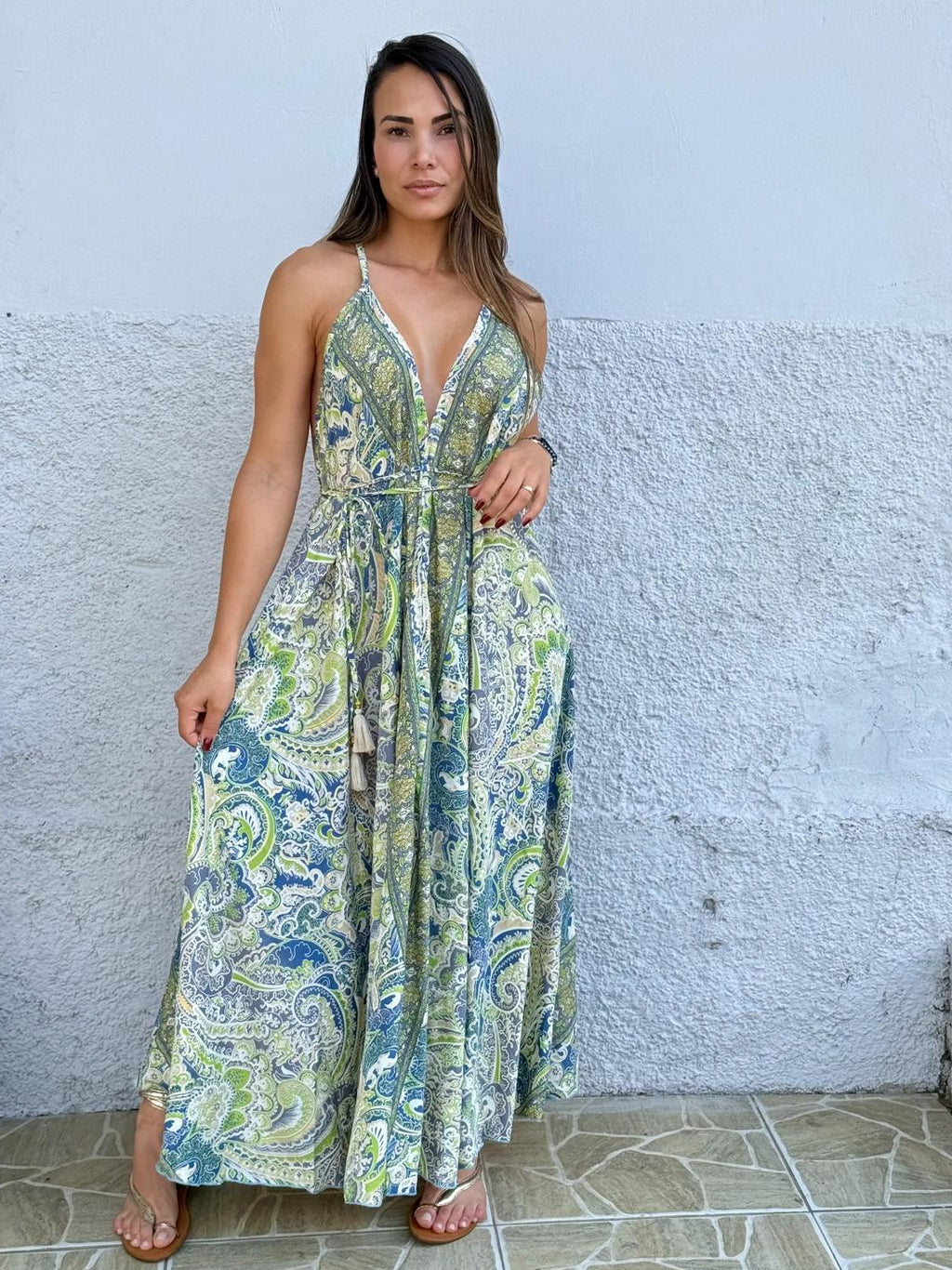 Vestido Isabella Estampa