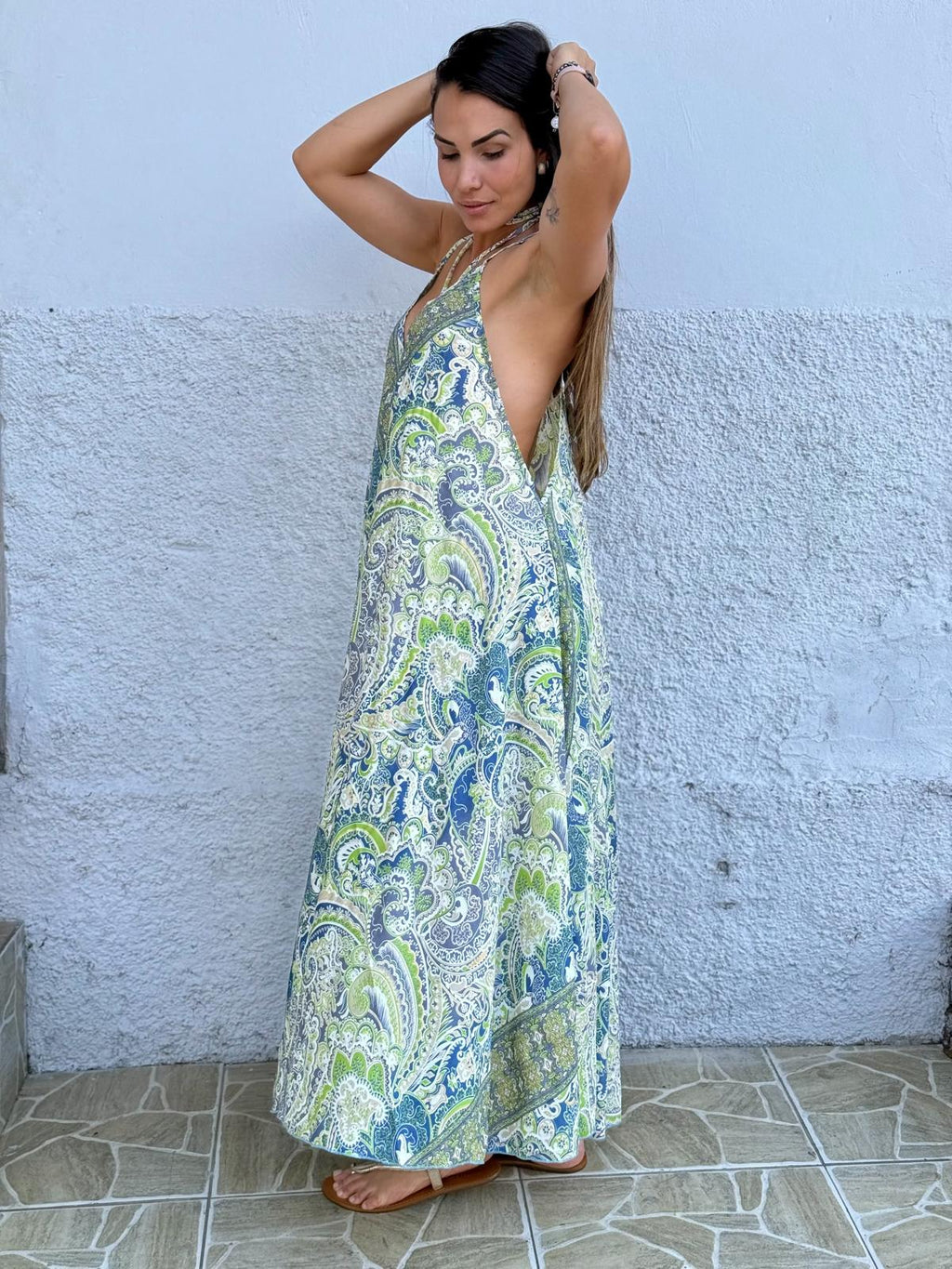 Vestido Isabella Estampa