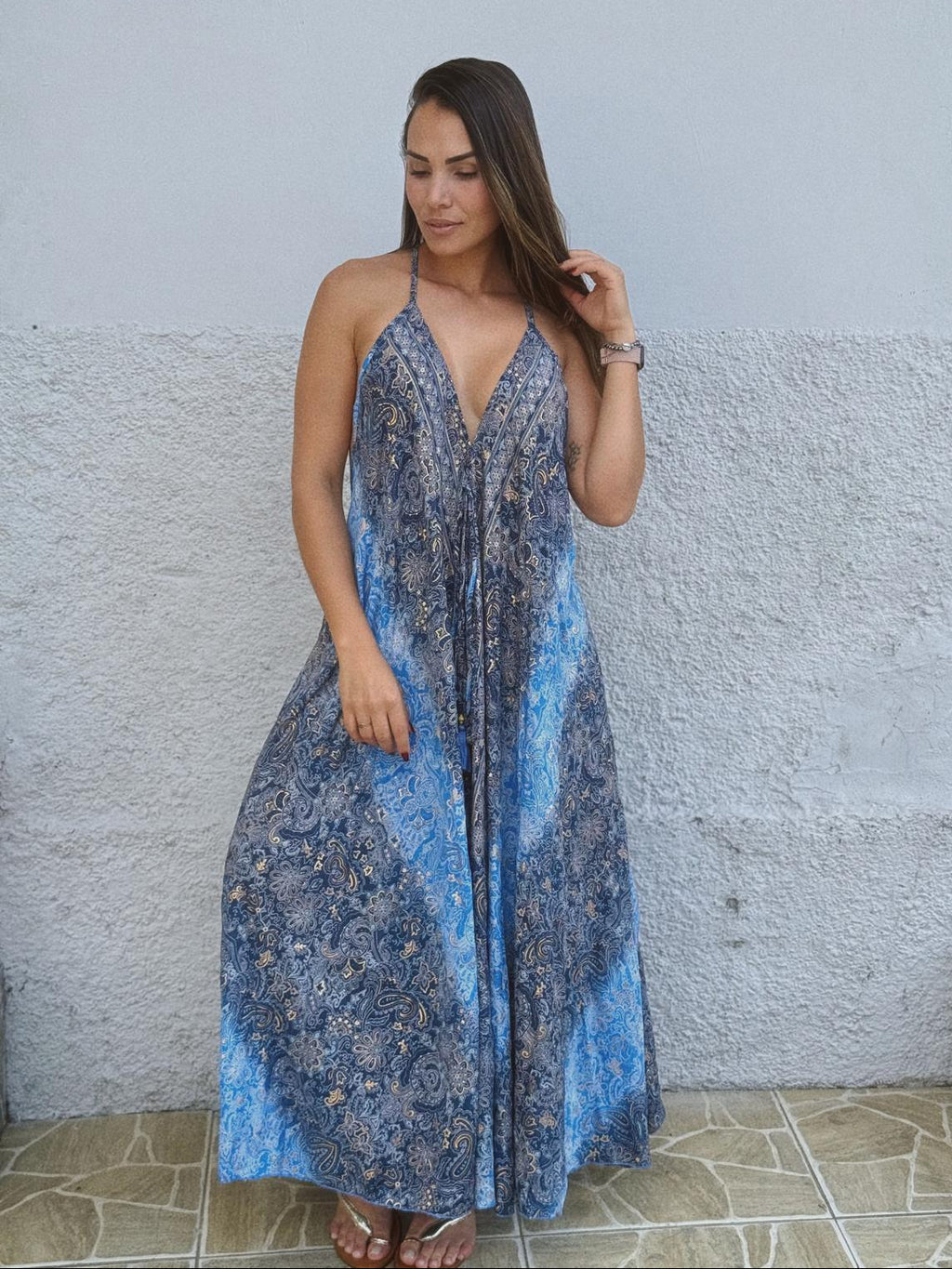 Vestido Isabella Estampa