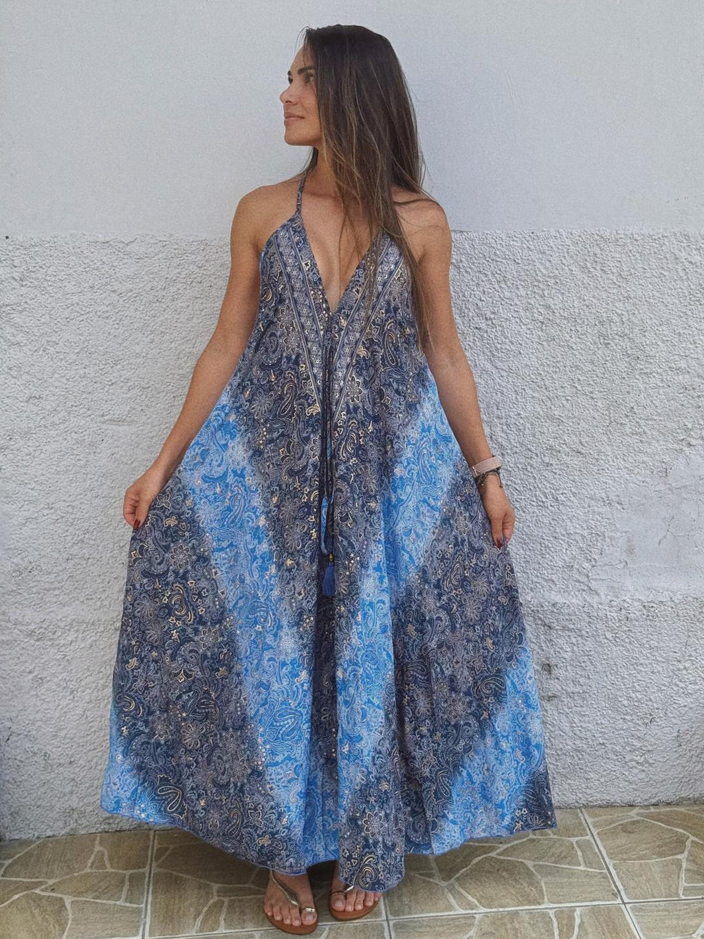 Vestido Isabella Estampa
